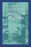 Book cover of First Course in Applied Behavior Analysis