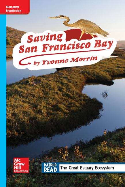 Book cover of Saving San Francisco Bay [On Level, Grade 4]