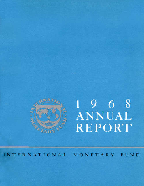 Book cover of Annual Report 1968