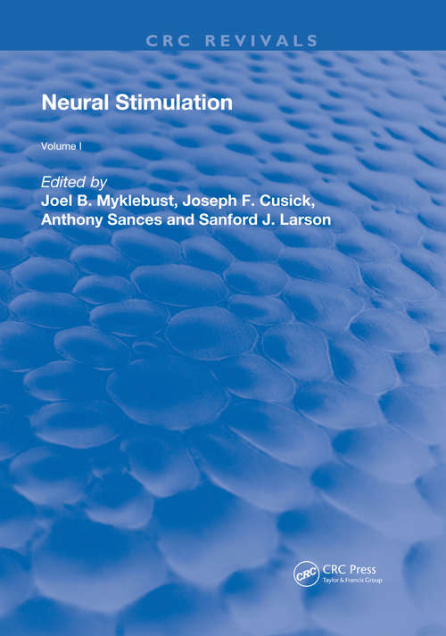 Neural Stimulation (Routledge Revivals)