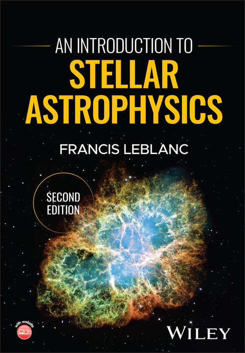 Book cover of An Introduction to Stellar Astrophysics
