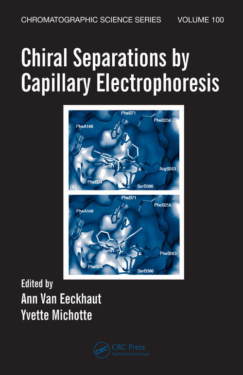 Book cover of Chiral Separations by Capillary Electrophoresis (1)