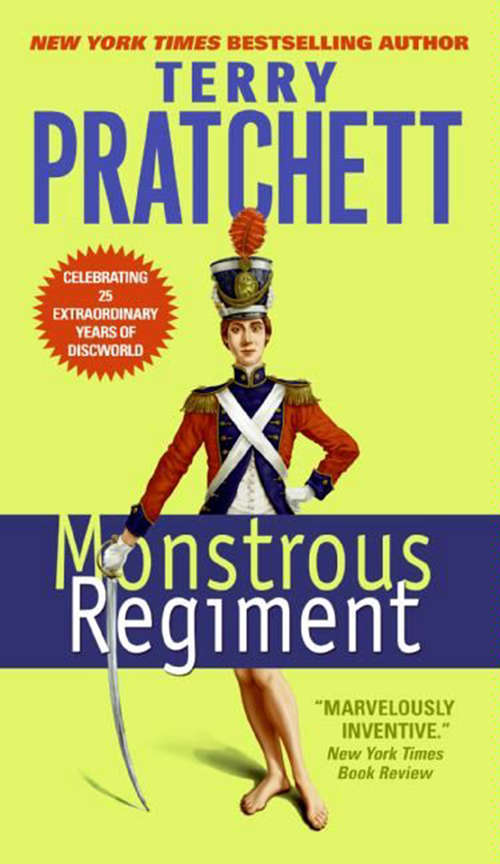 Book cover of Monstrous Regiment (Discworld #31)