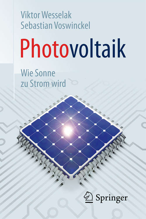 Book cover of Photovoltaik - Wie Sonne zu Strom wird