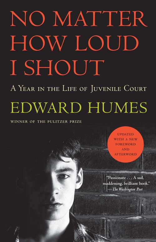 Book cover of No Matter How Loud I Shout: A Year in the Life of Juvenile Court