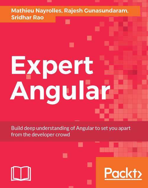 Book cover of Expert Angular