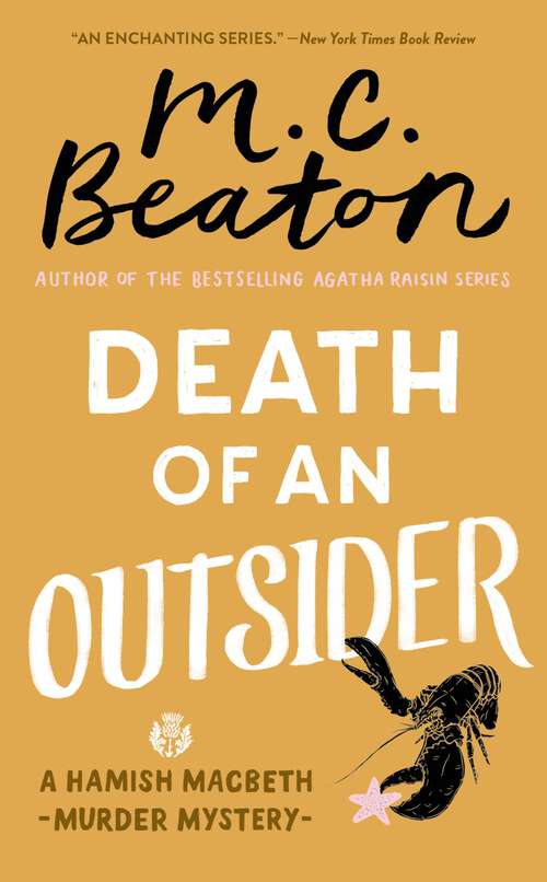 Book cover of Death of an Outsider (Hamish Macbeth Mystery #3)