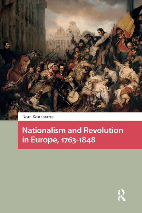 Book cover of Nationalism and Revolution in Europe, 1763-1848 (1)