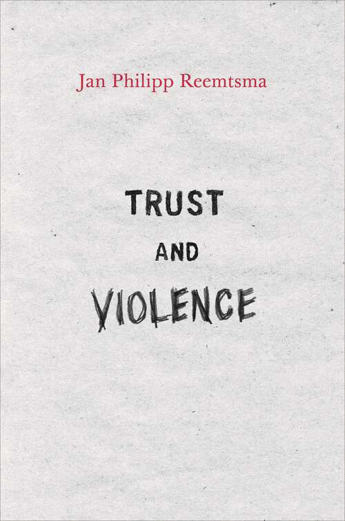 Book cover of Trust and Violence