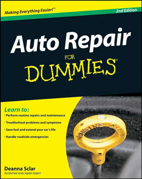 Book cover of Auto Repair For Dummies, 2nd Edition