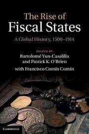 Book cover of The Rise of Fiscal States