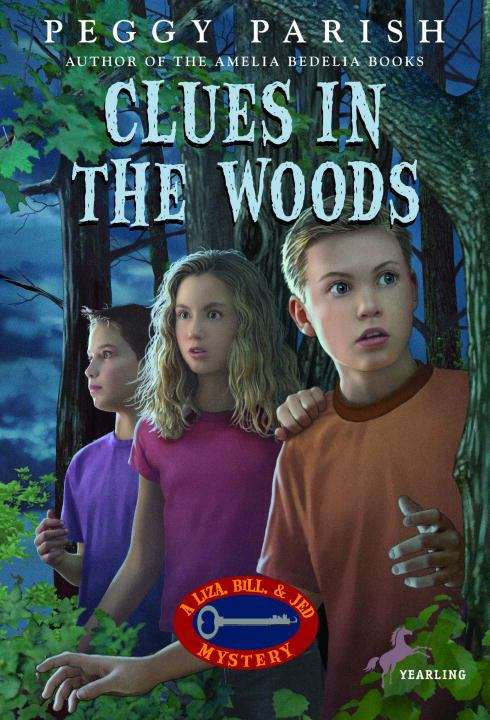 Book cover of Clues in the Woods