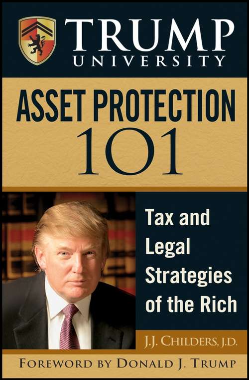 Book cover of Trump University Asset Protection 101