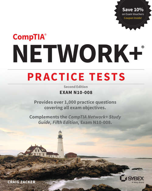 Book cover of CompTIA Network+ Practice Tests: Exam N10-008