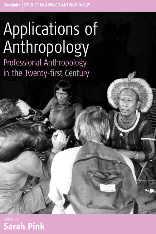 Book cover of Applications Of Anthropology