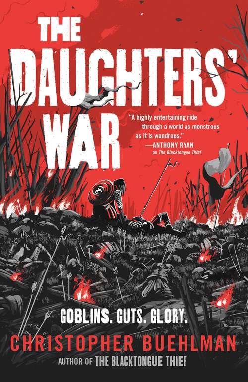 Book cover of The Daughters' War (Blacktongue)