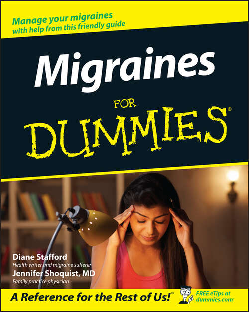 Book cover of Migraines For Dummies