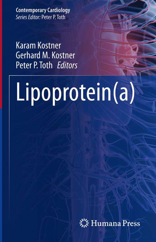 Book cover of Lipoprotein (1st ed. 2023) (Contemporary Cardiology)