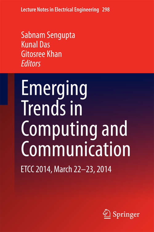 Book cover of Emerging Trends in Computing and Communication