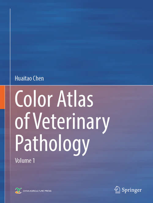 Book cover of Color Atlas of Veterinary Pathology: Volume 1