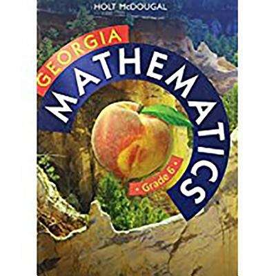 Book cover of Georgia Mathematics, Grade 6