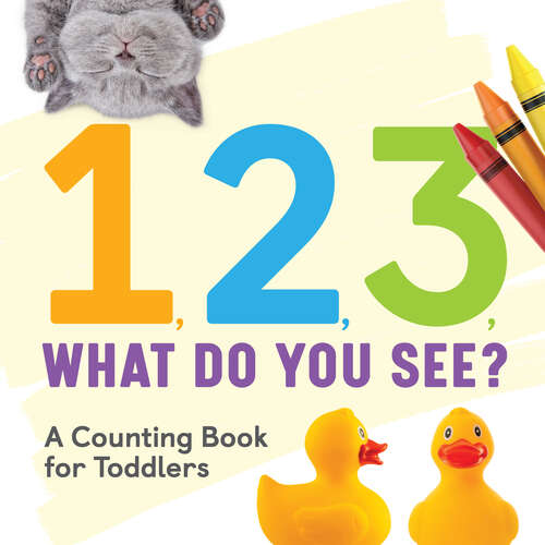 Book cover of 1, 2, 3, What Do You See?: A Counting Book for Toddlers