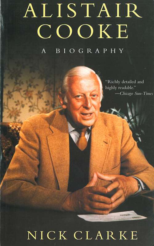 Book cover of Alistair Cooke: A Biography