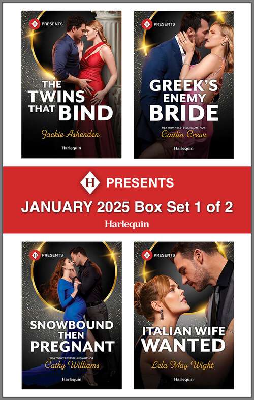 Book cover of Harlequin Presents January 2025 - Box Set 1 of 2 (Original)