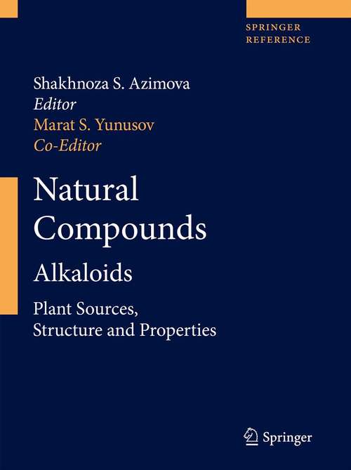 Book cover of Natural Compounds: Alkaloids