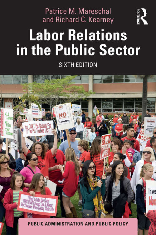 Book cover of Labor Relations in the Public Sector (6) (Public Administration and Public Policy)