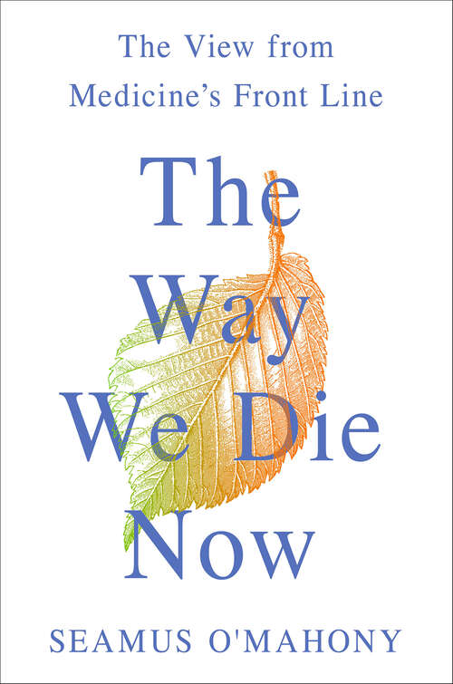 Book cover of The Way We Die Now: The View from Medicine's Front Line