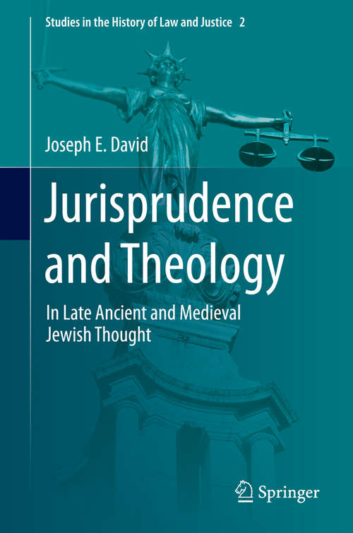 Book cover of Jurisprudence and Theology
