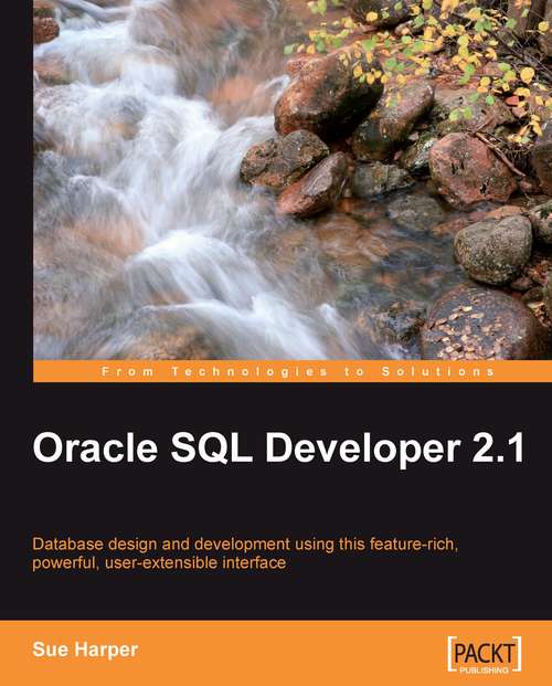 Book cover of Oracle SQL Developer 2.1