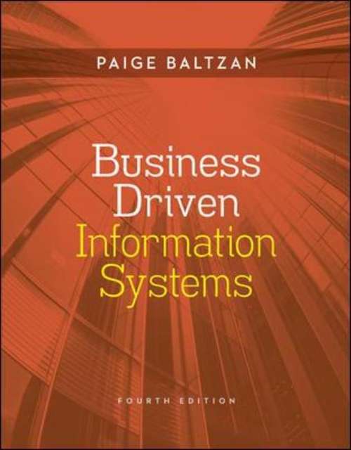 Book cover of Business Driven Information Systems (Fourth Edition)