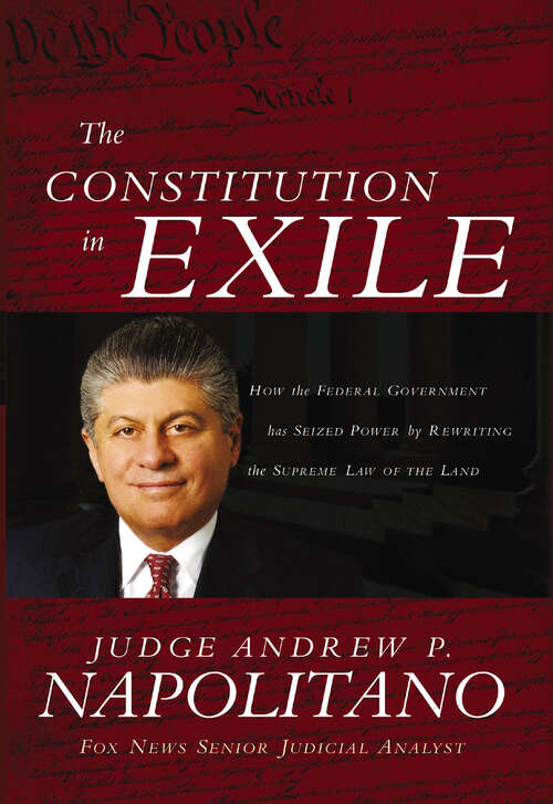 Book cover of The Constitution in Exile