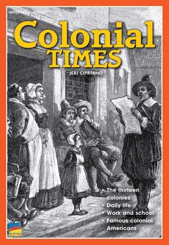Book cover of Colonial Times