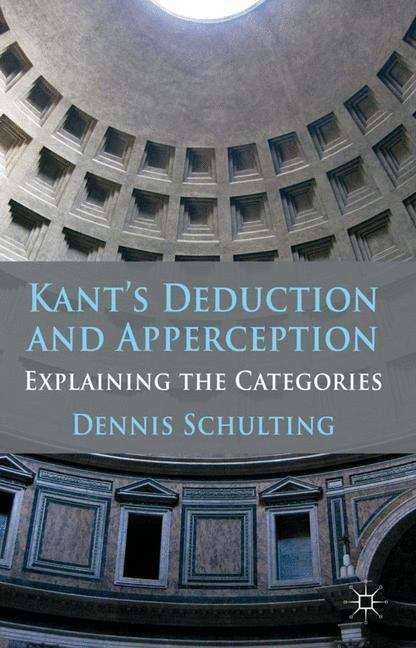 Book cover of Kant’s Deduction and Apperception