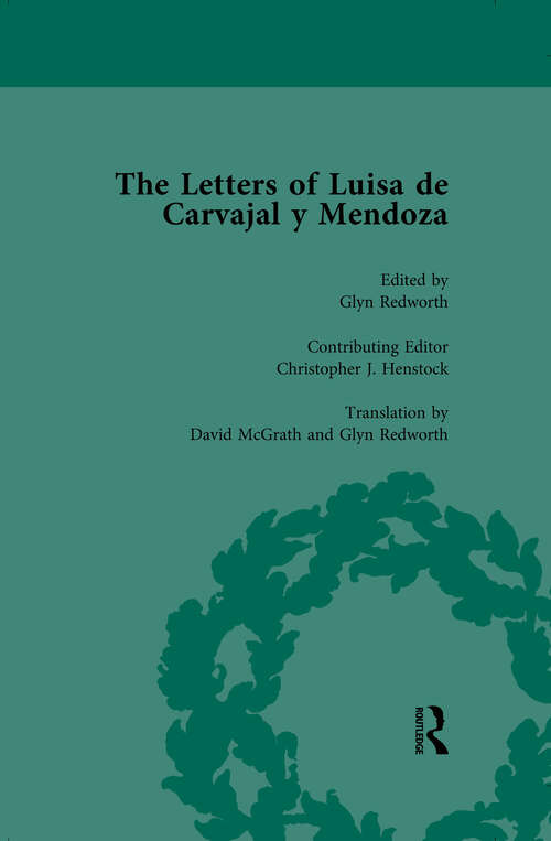 Book cover of The Letters of Luisa de Carvajal y Mendoza Vol 2