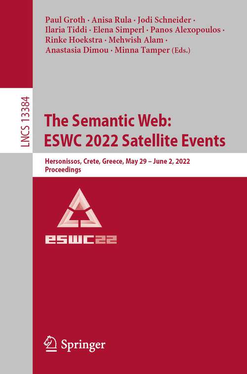 Cover image of The Semantic Web