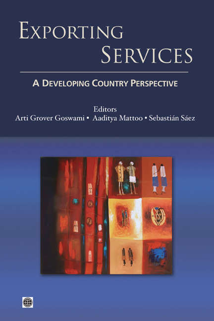 Book cover of Exporting Services