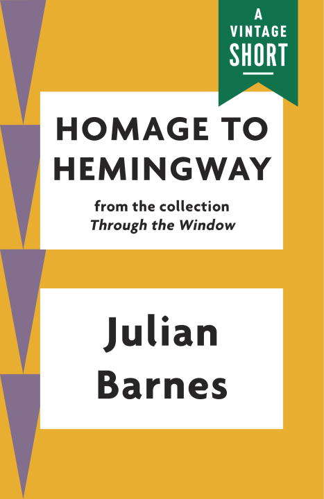 Book cover of Homage to Hemingway
