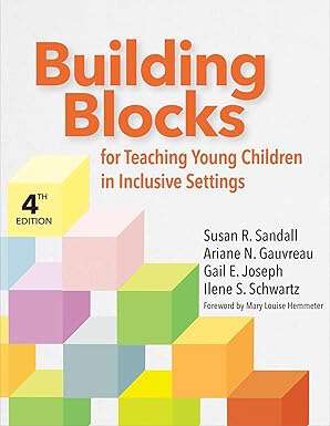 Book cover of Building Blocks for Teaching Young Children in Inclusive Settings, Fourth Edition