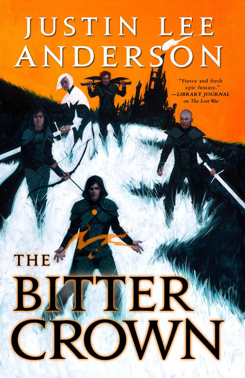 Book cover of The Bitter Crown (The Eidyn Saga #2)