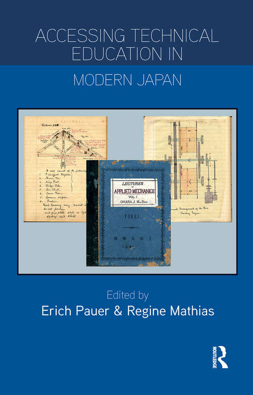 Book cover of Accessing Technical Education in Modern Japan (1)