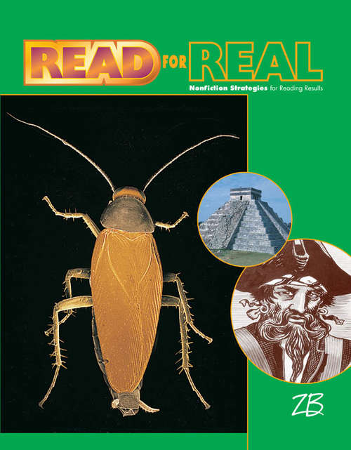 Book cover of Read for Real: Nonfiction Strategies for Reading Results, Level F