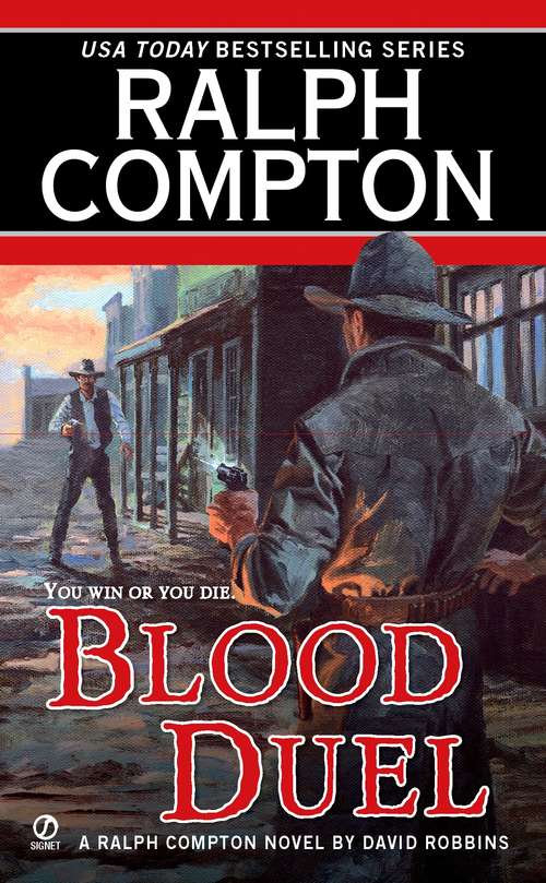 Book cover of Ralph Compton Blood Duel