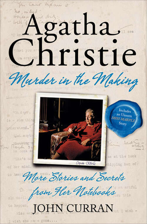 Book cover of Agatha Christie: Murder in the Making