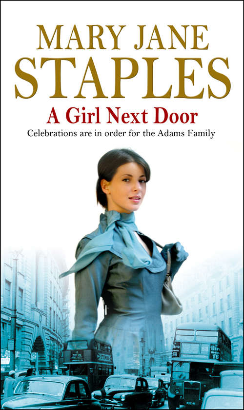 Book cover of A Girl Next Door: An Adams Family Saga Novel (The Adams Family #25)