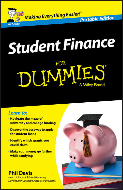 Book cover of Student Finance For Dummies - UK (UK Edition)