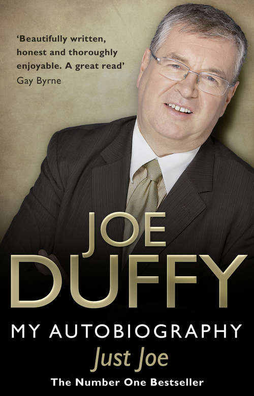 Book cover of Just Joe: My Autobiography
